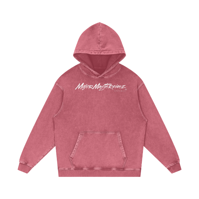 "Get Dat 'Ass' In The Gym" Acid Wash Oversize Hoodie