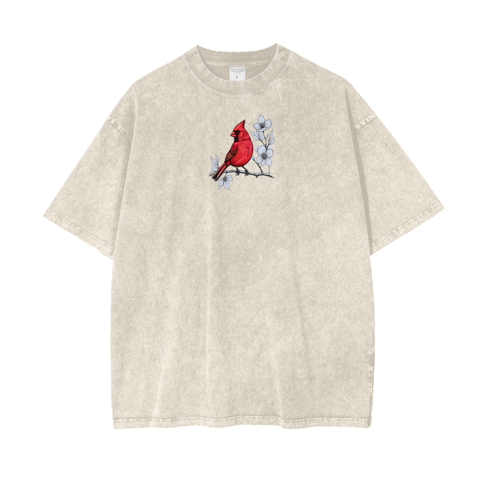Nottz Acid Wash Oversize T-Shirt - 250 GSM