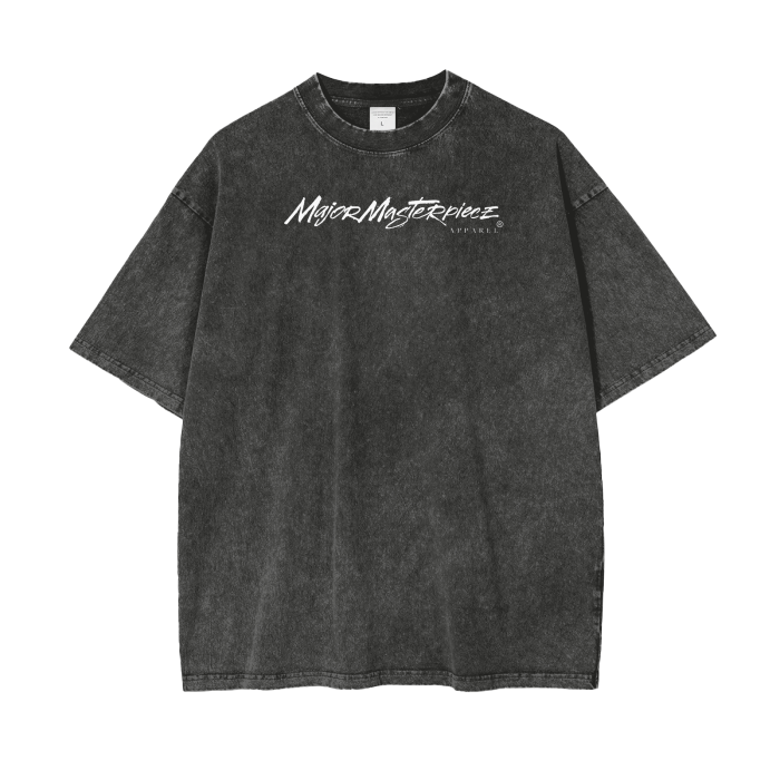 "Get Dat 'Ass' In The Gym" Acid Wash Oversize T-Shirt