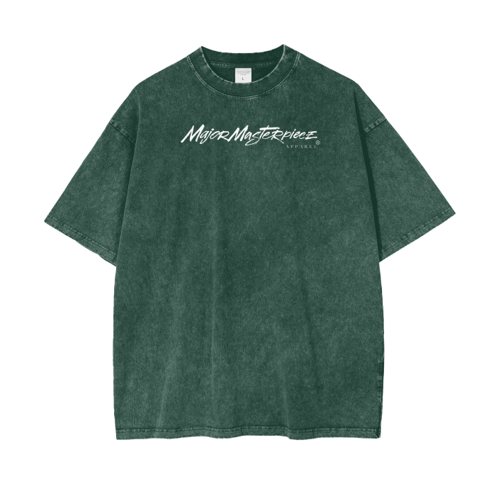 "Get Dat 'Ass' In The Gym" Acid Wash Oversize T-Shirt