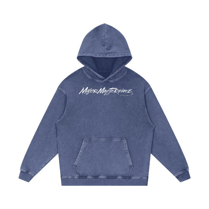 "Get Dat 'Ass' In The Gym" Acid Wash Oversize Hoodie