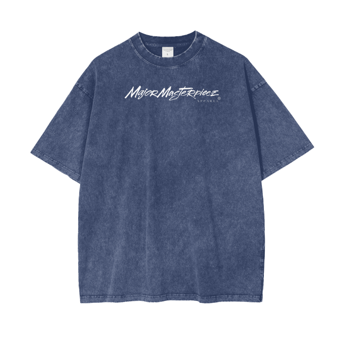 "Get Dat 'Ass' In The Gym" Acid Wash Oversize T-Shirt