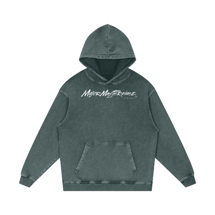 "Get Dat 'Ass' In The Gym" Acid Wash Oversize Hoodie
