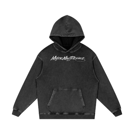 "Get Dat 'Ass' In The Gym" Acid Wash Oversize Hoodie