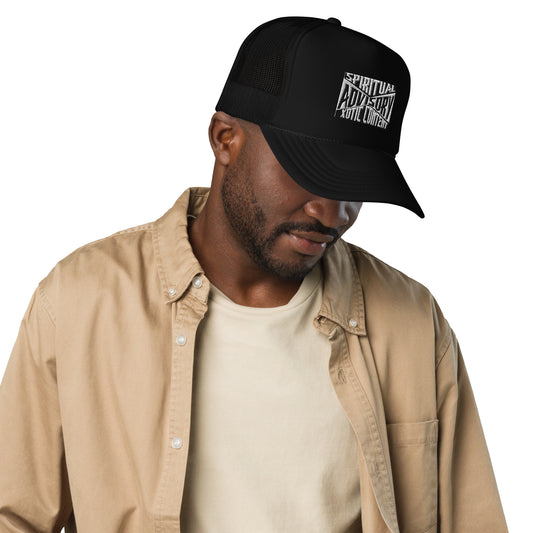 Spiritual Advisory Exotic Content Foam trucker hat